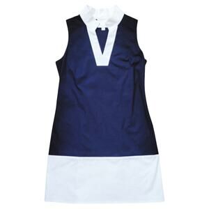 Sail to Sable Blue/White Dress | Size M